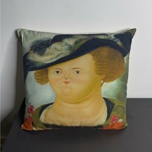 Fernando Botero Mrs. Rubens Pillow